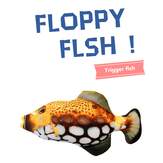 Flopping Fish for Dogs, Fish Cat Toy, Flopping Floppy Fish Cat toy , Dancing Fish Cat Toy