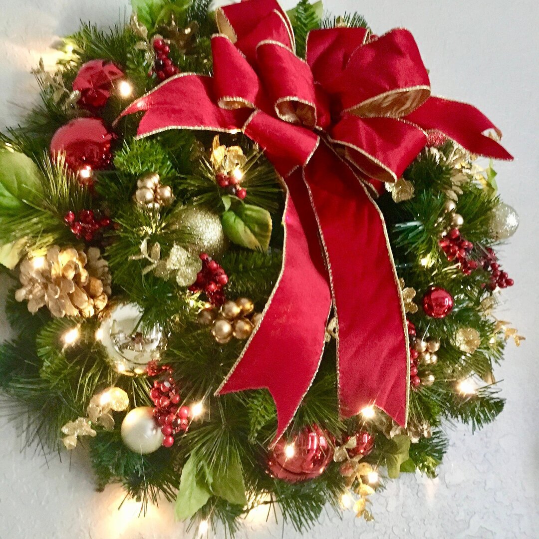Christmas Wreath-Red Velvet
