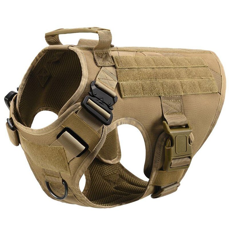 Tactical No Pull Dog Harness v3(Matching Leash Optional)