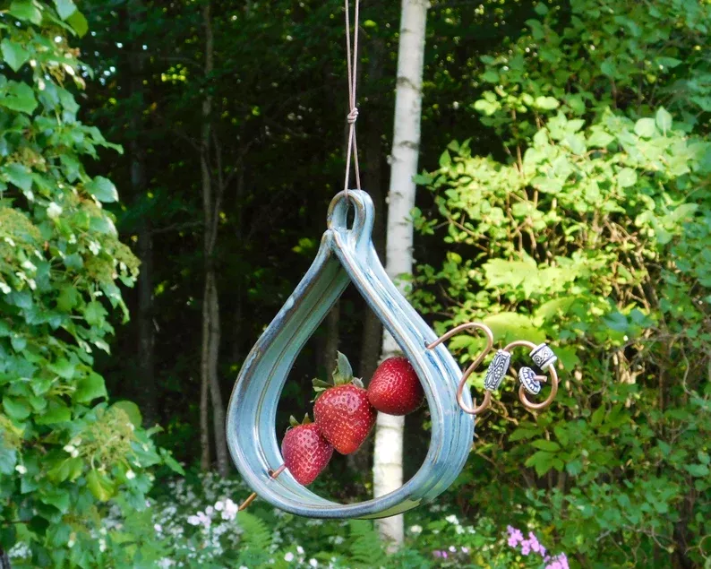 Handmade Spike Bird Feeder for Fruit or Suet