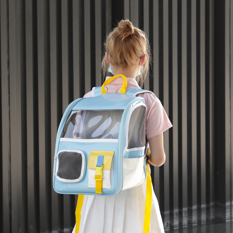 astronaut backpack Portable Transparent Cat Backpack For Outing