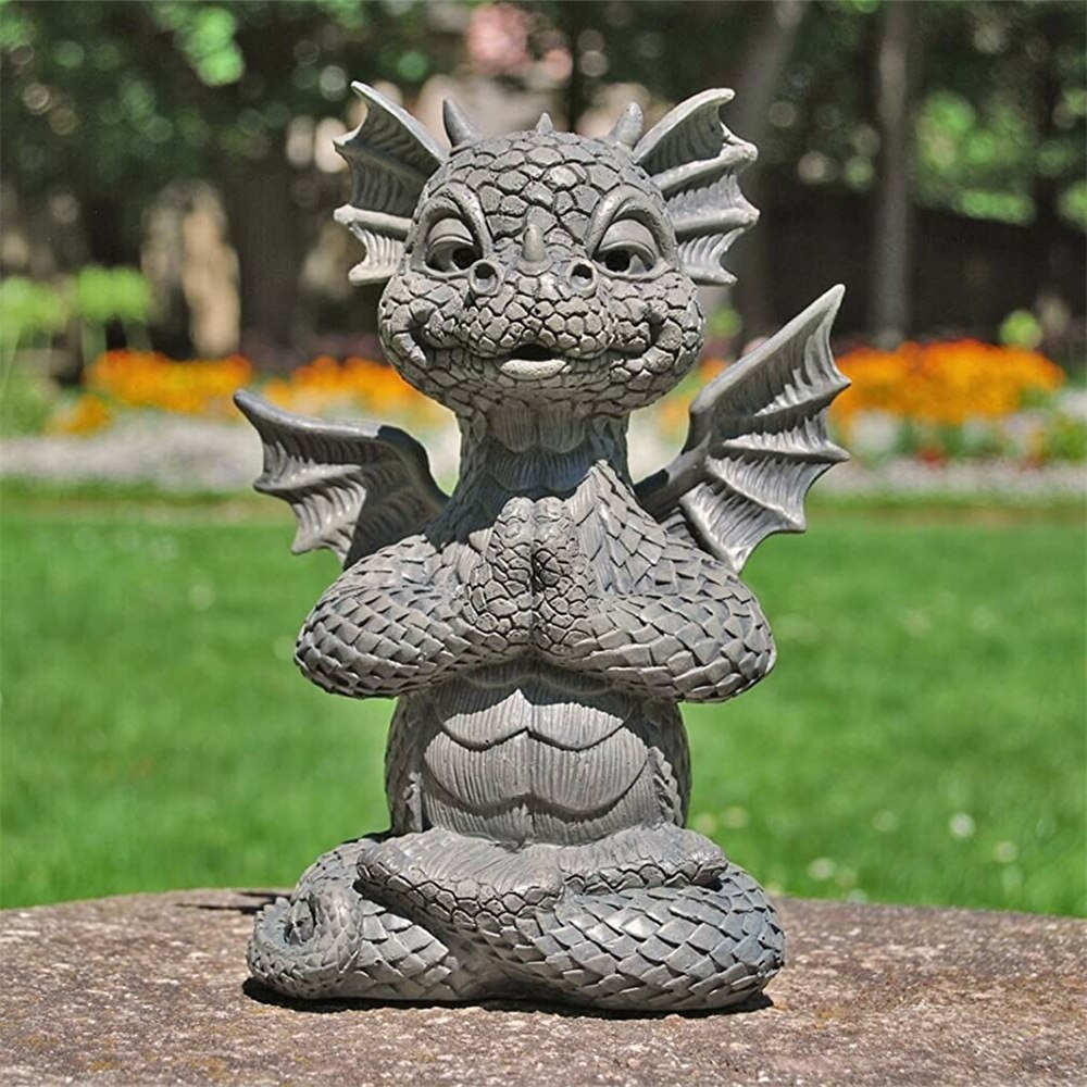Meditating Garden Dragon