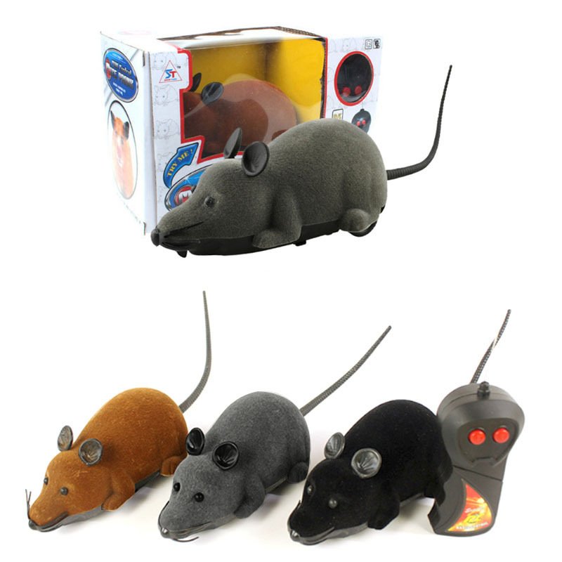 Wireless Remote Controlled Toy Mouse - Cat Mouse Remote Control Toy