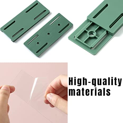 12 Pcs Self-Adhesive Desktop Socket Fixer