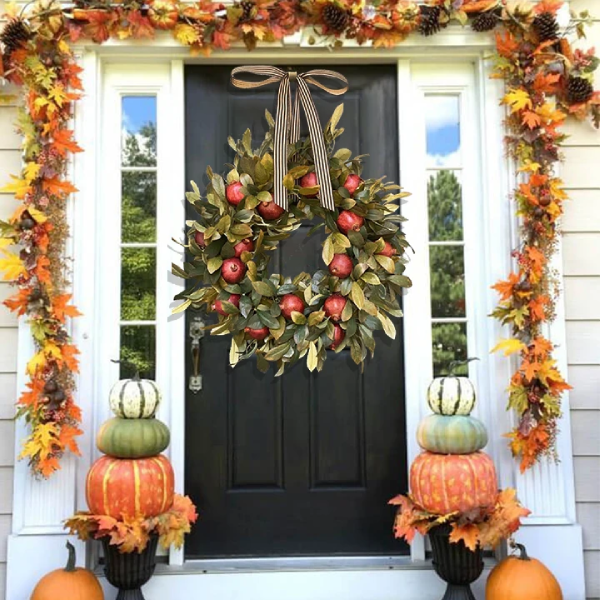 Fall wreath - pomegranate wreath