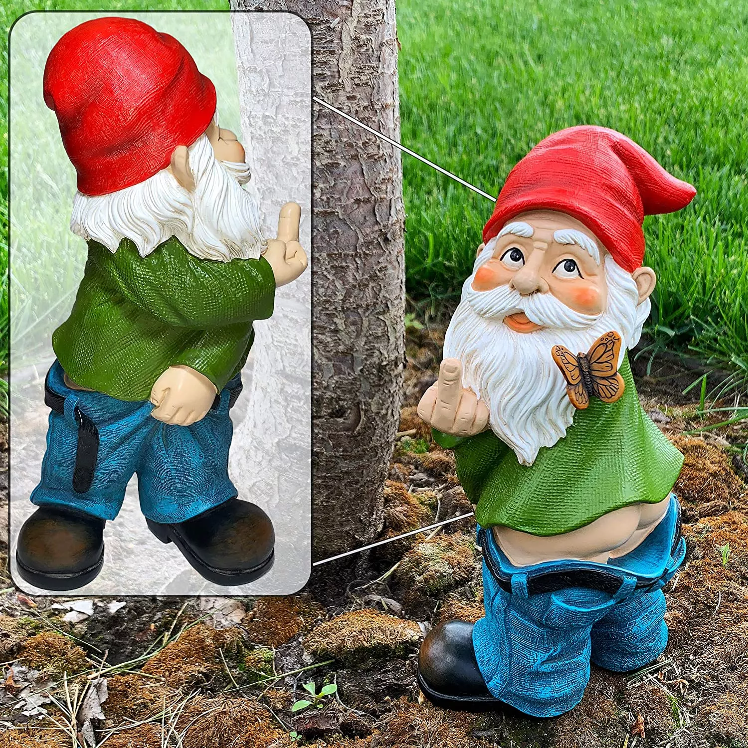 Peeing Garden Gnome