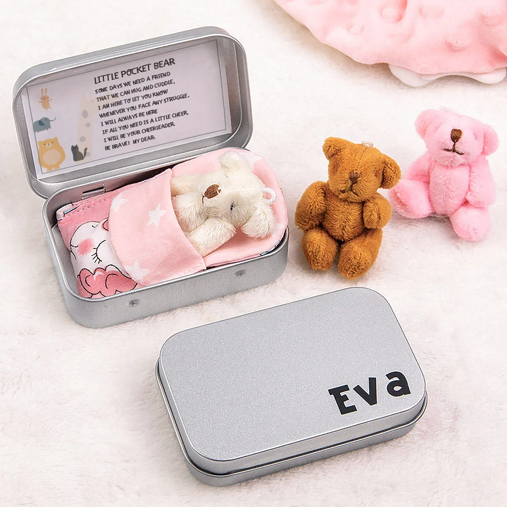 Personalized Stuffed Bear Anti Anxiety Gift for Children