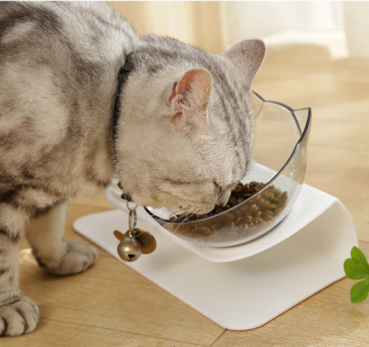 BitePets, Orthopedic Cat Bowl & Slow Feeder 2-in-1 [Anti-Vomiting]