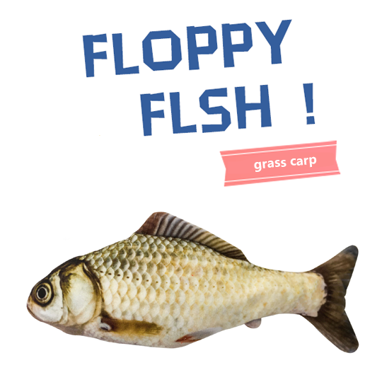 Flopping Fish for Dogs, Fish Cat Toy, Flopping Floppy Fish Cat toy , Dancing Fish Cat Toy