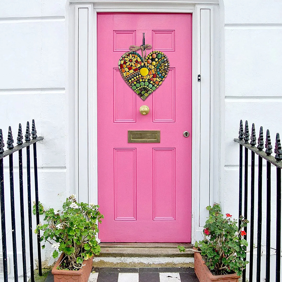 Large Artisanal Mosaic Heart