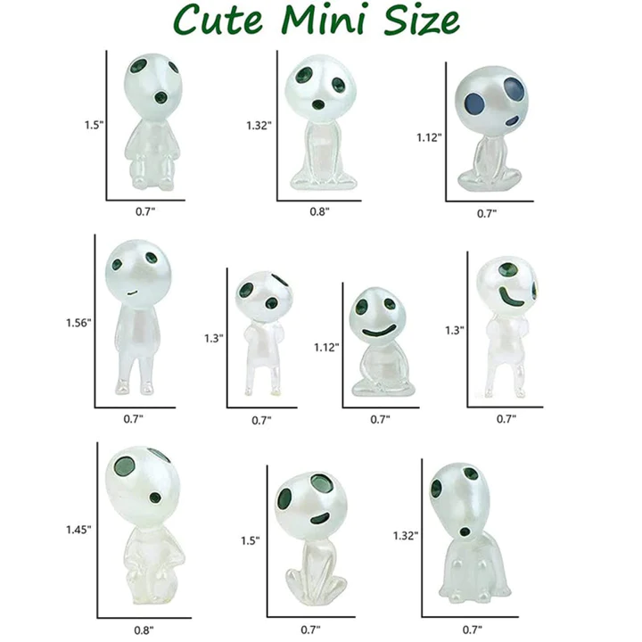 Glow In The Dark Forest Spirits