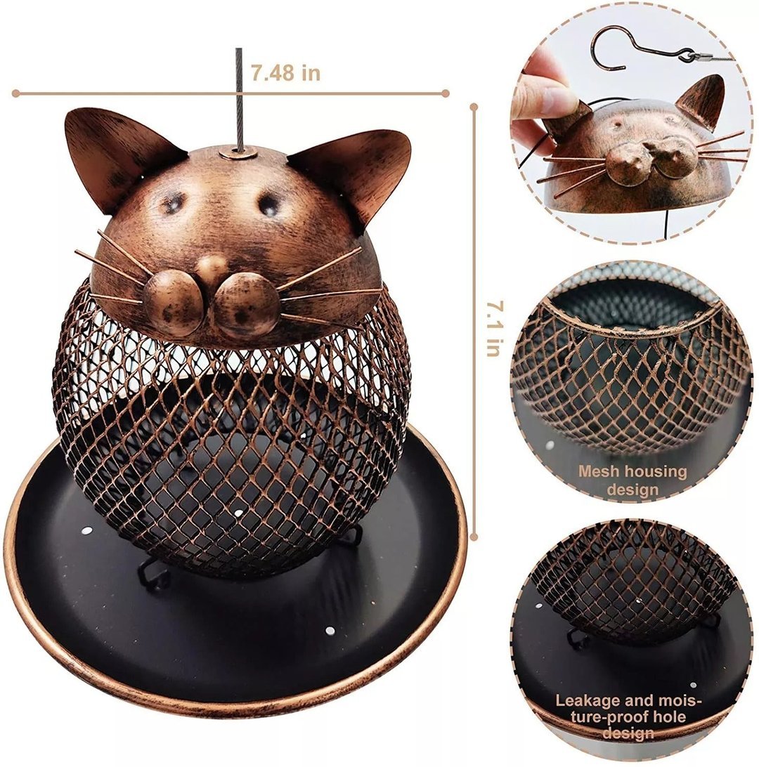 cat bird feeder bird feeder hanging nut bird feeder