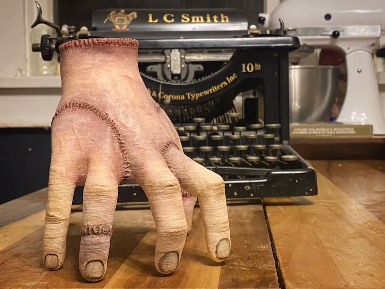 Thing Figurine From Wednesday