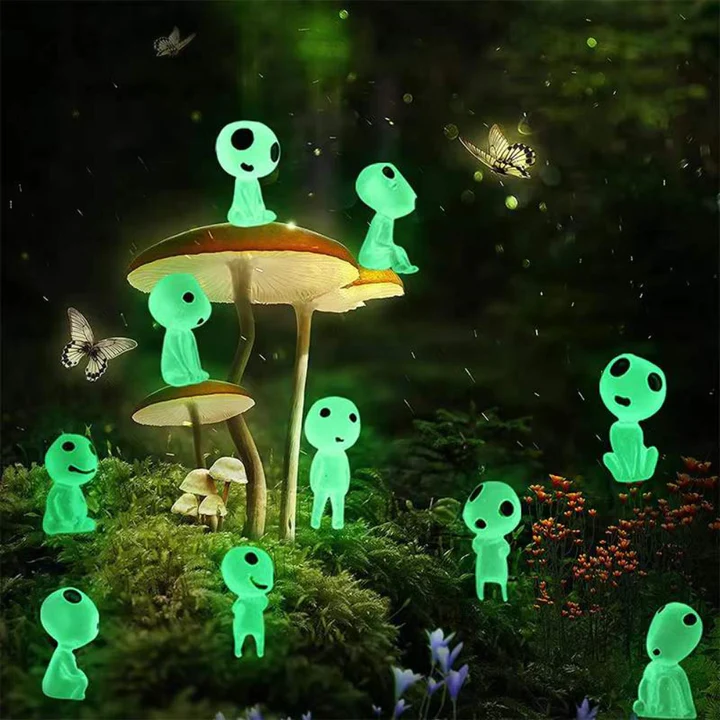 Glow In The Dark Forest Spirits