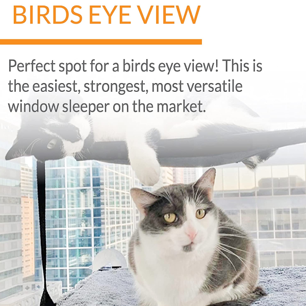 Window Cat Bed Suction Cup Hammock