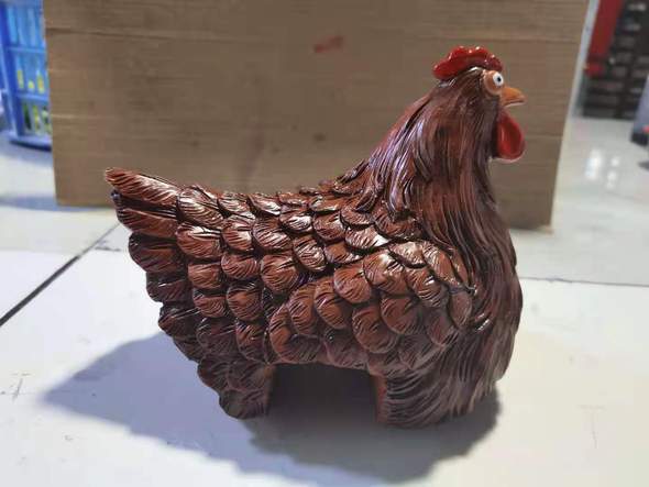 Daze Rooster- Handmade Garden Decoration