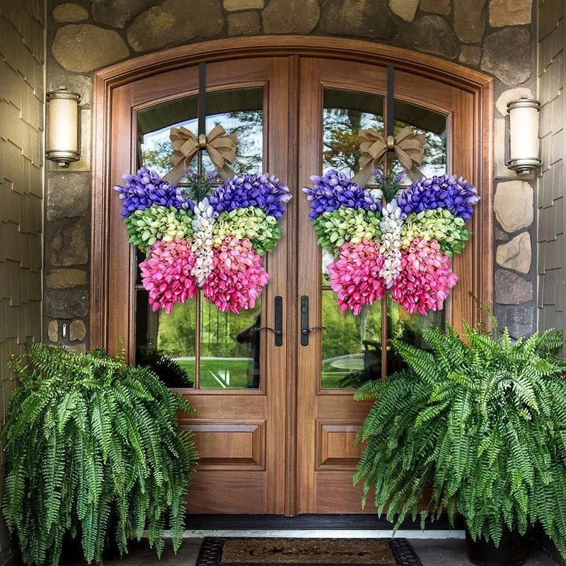 Farmhouse Butterfly Flower Garland