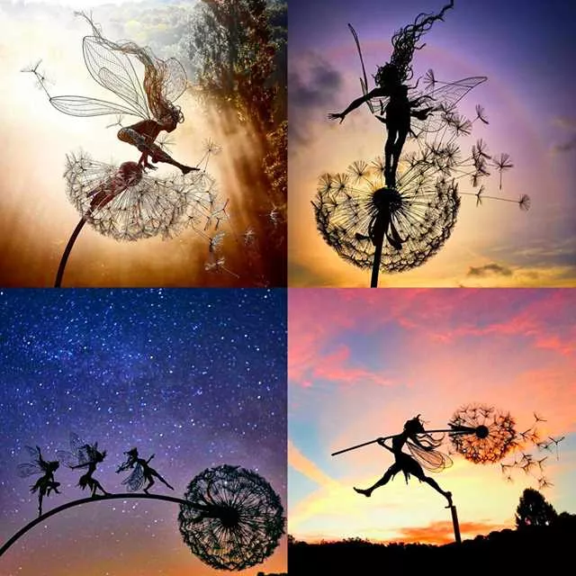 Perfect Wonderland Garden Decoration -The naughty Spirits Are Dancing