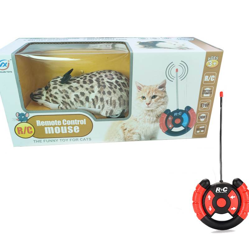 Wireless Remote Controlled Toy Mouse - Cat Mouse Remote Control Toy