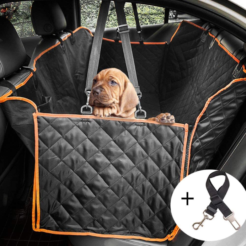 Pet Dog Car Seat Cover Mats Hammock Protector  Kennel Dog Carriers Waterproof Rear Back