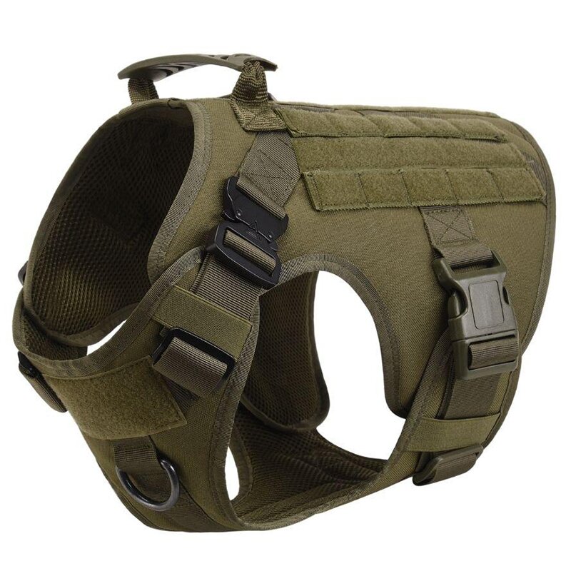 Tactical No Pull Dog Harness v3(Matching Leash Optional)