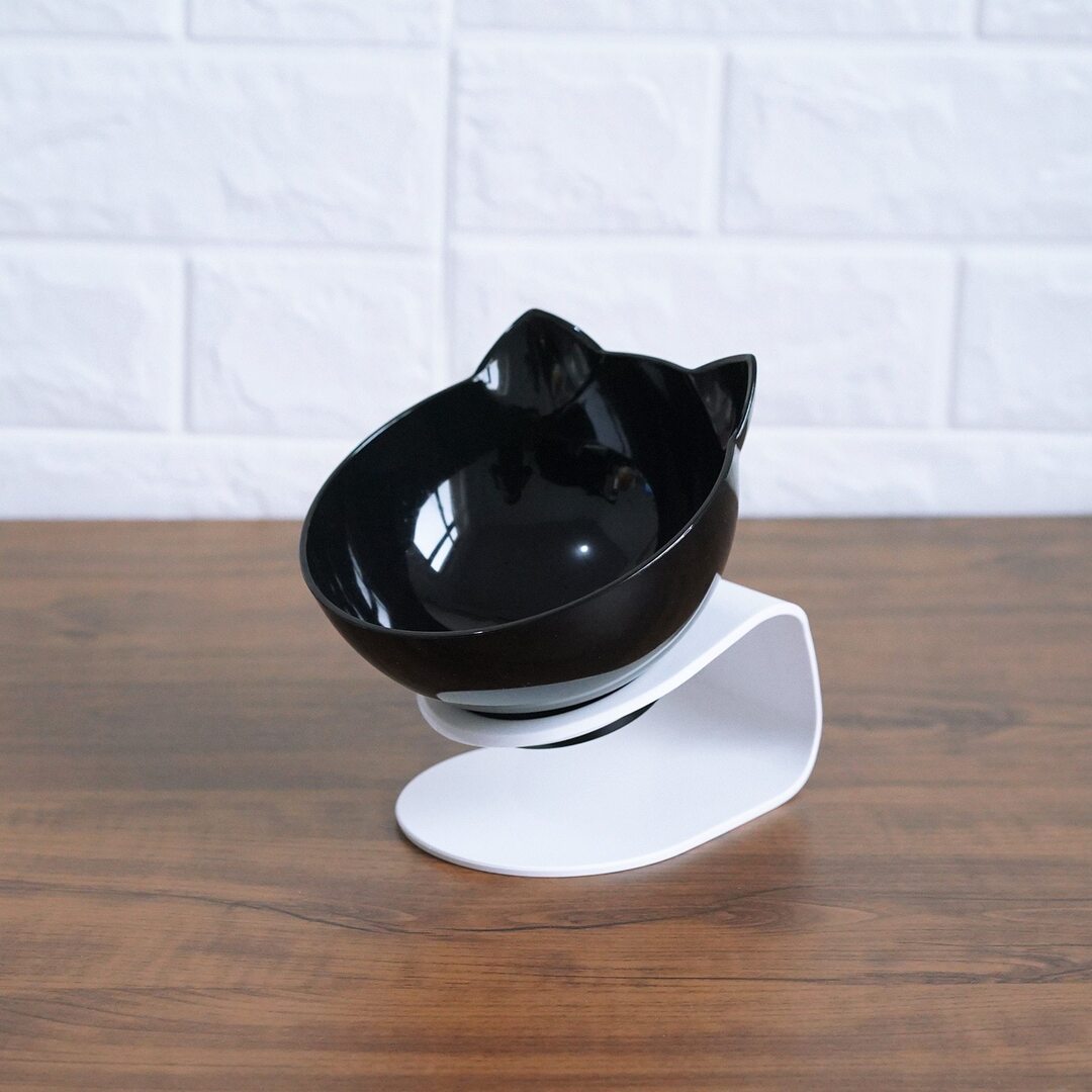 BitePets, Orthopedic Cat Bowl & Slow Feeder 2-in-1 [Anti-Vomiting]