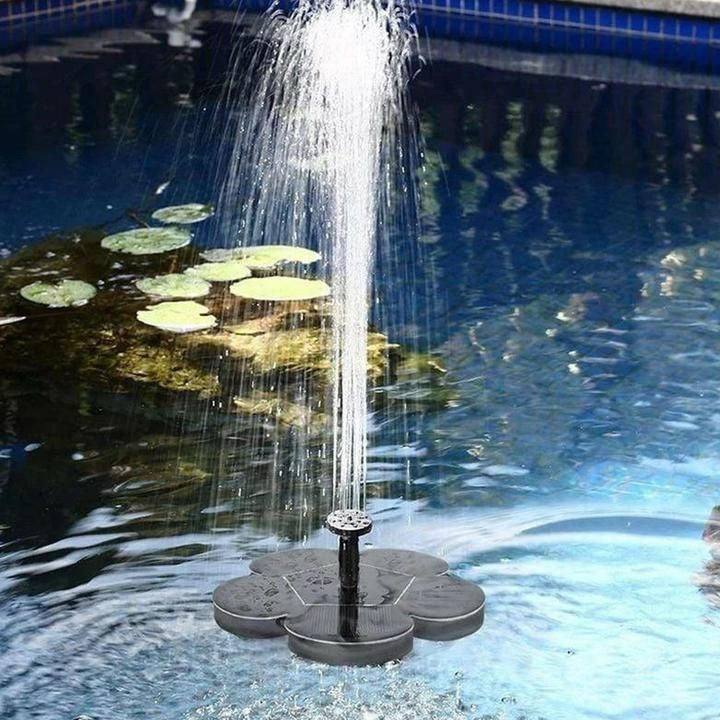 Solar Powered Hummingbird Fountain