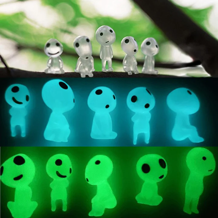 Glow In The Dark Forest Spirits