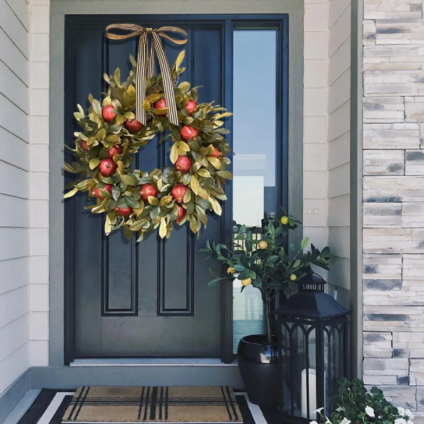 Fall wreath - pomegranate wreath