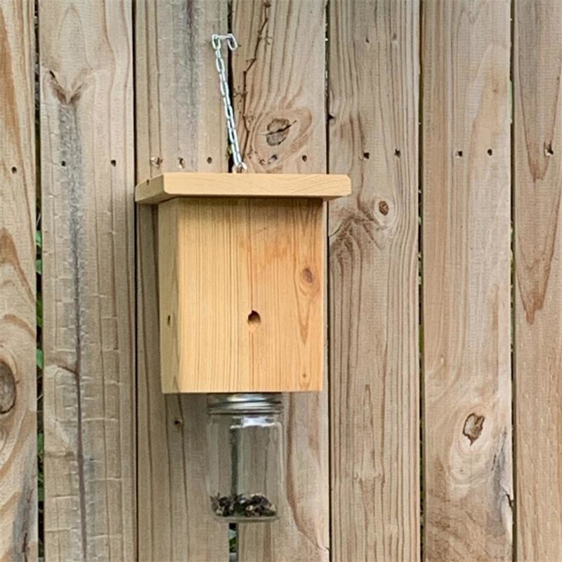 Wooden Carpenter Bee Trap