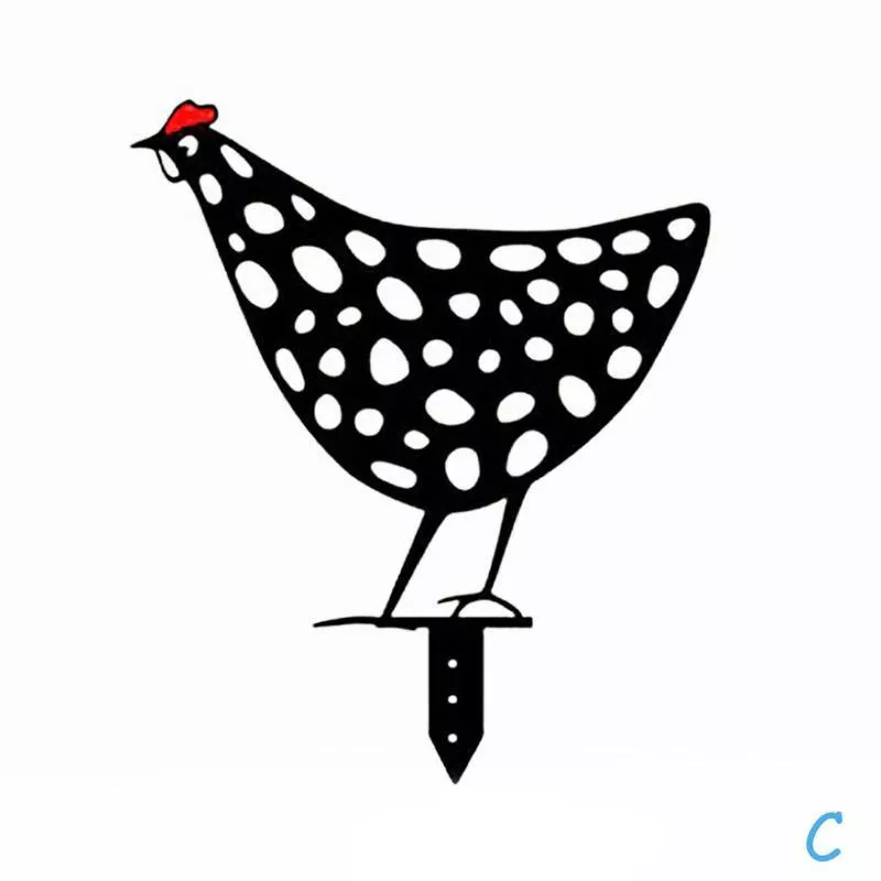 Artistic garden chicken coop