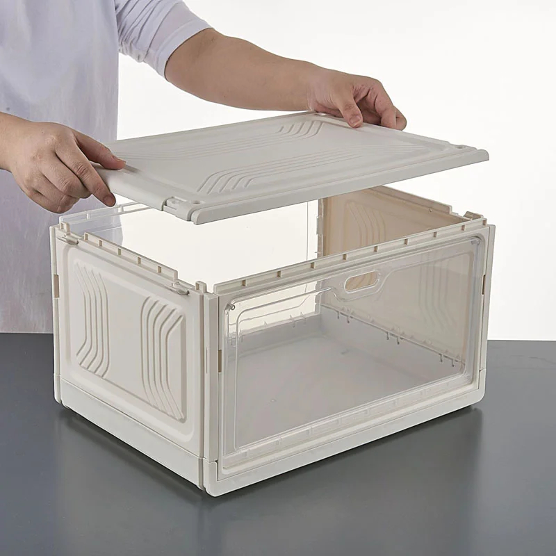 2 Pack Clear Thick Stackable Shoe Organizer