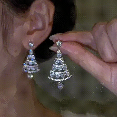 Christmas Tree Earrings