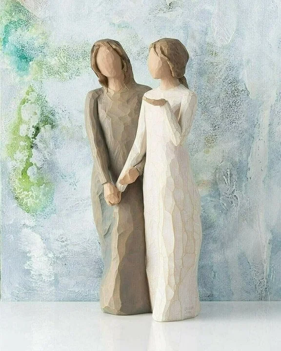 My Sister, My Friend,Sculpted Hand-Painted Figure