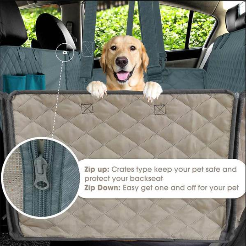 Pet Dog Car Seat Cover Mats Hammock Protector  Kennel Dog Carriers Waterproof Rear Back