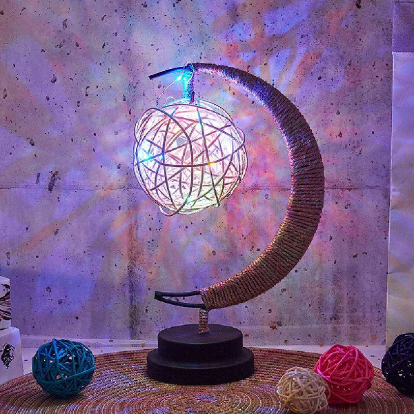 The Enchanted Moon Lamp Sparkly Lamps