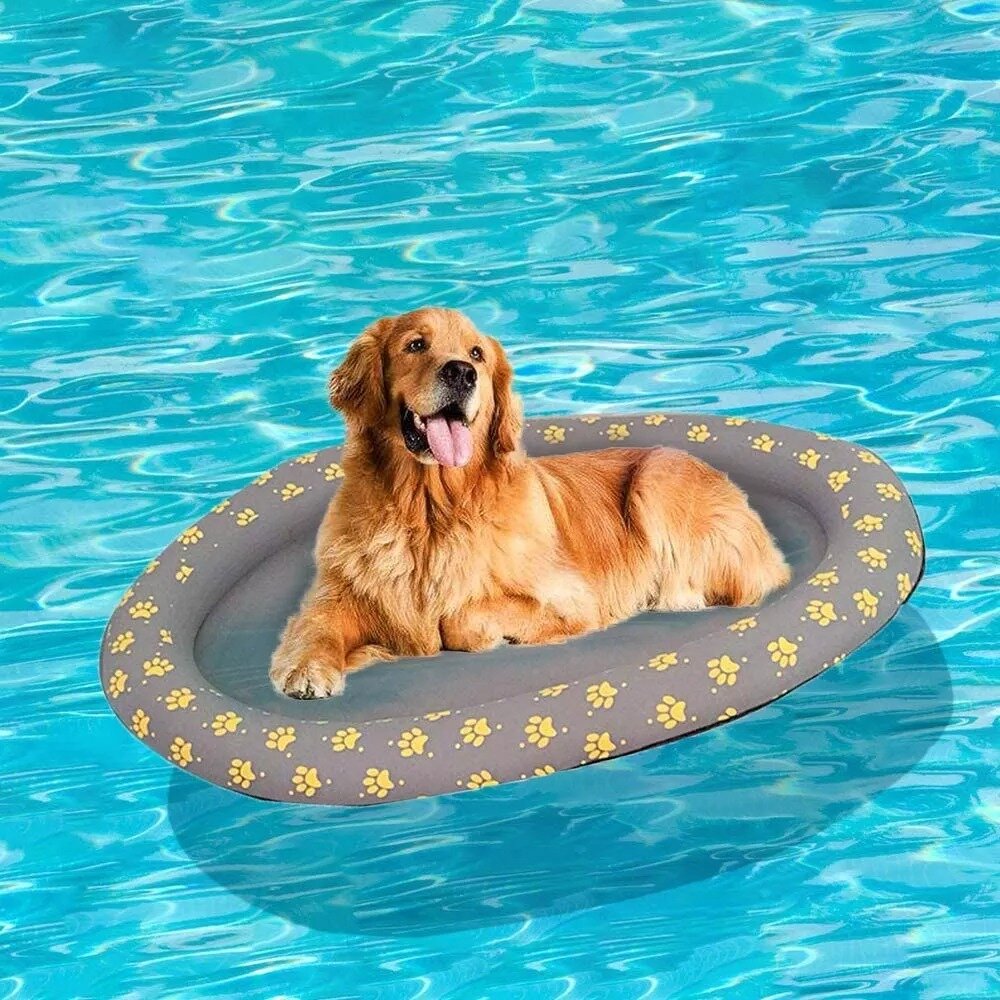 Dog Pool Floats Dog Float Inflatable Pool Oxford Cloth Dog Pool Floats for Small Large Dogs