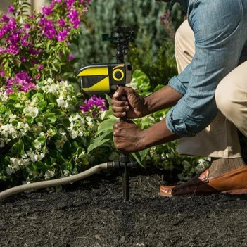 Solar Powered Motion Activated Animal Repellent Sprinkler Garden Lawn Yard Tool