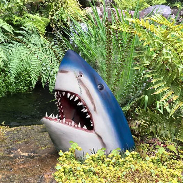 2024 Great White Shark Garden Art🦈