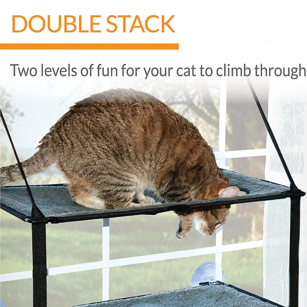 Window Cat Bed Suction Cup Hammock