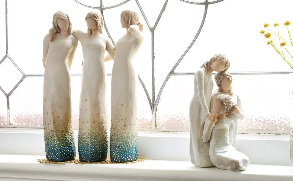 👩‍❤️‍👩By My Side, Sculpted Hand-Painted Figure🎁