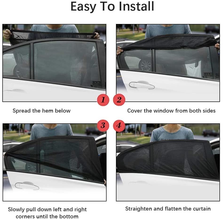🔥Summer Must-Have🚗 Universal Car Sunshade net