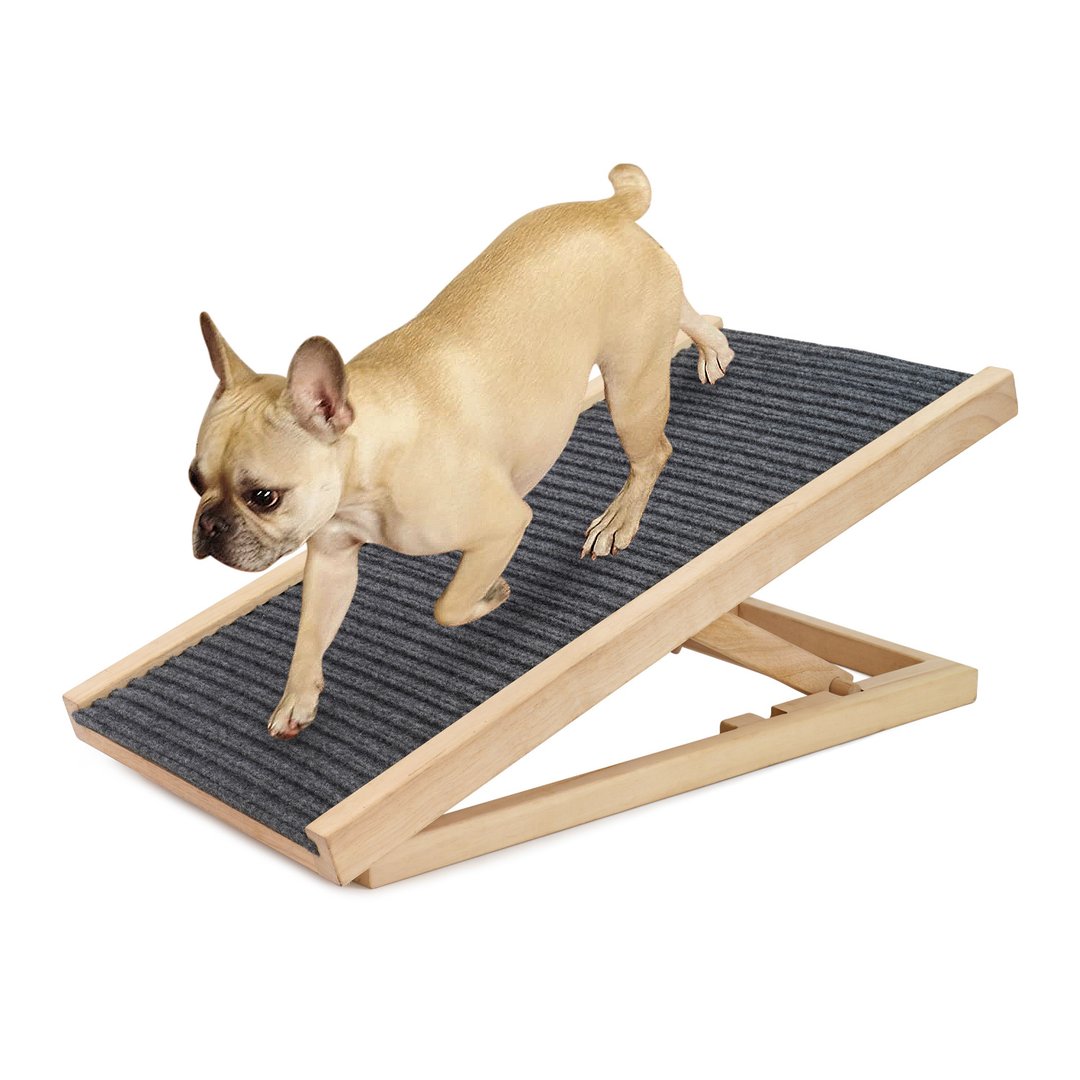 The PawRamp Lite-Natural, Adjustable Dog Ramp
