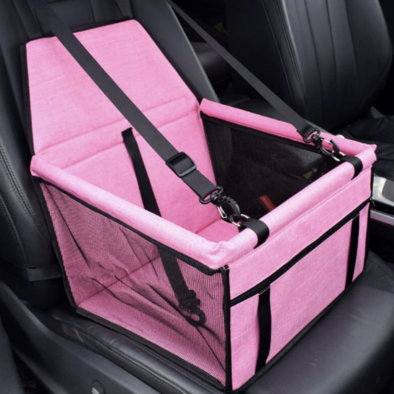 Pet Safety Car Mesh Car Seat Dog Carrier Basket Seat  Travel Dog Car Seat Cover