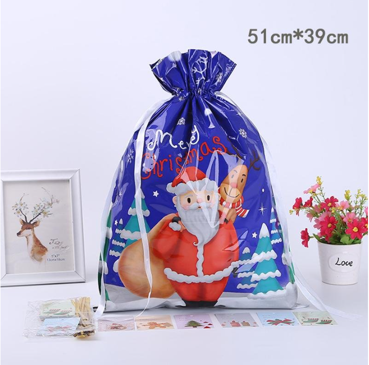 Drawstring Christmas Gift Bags