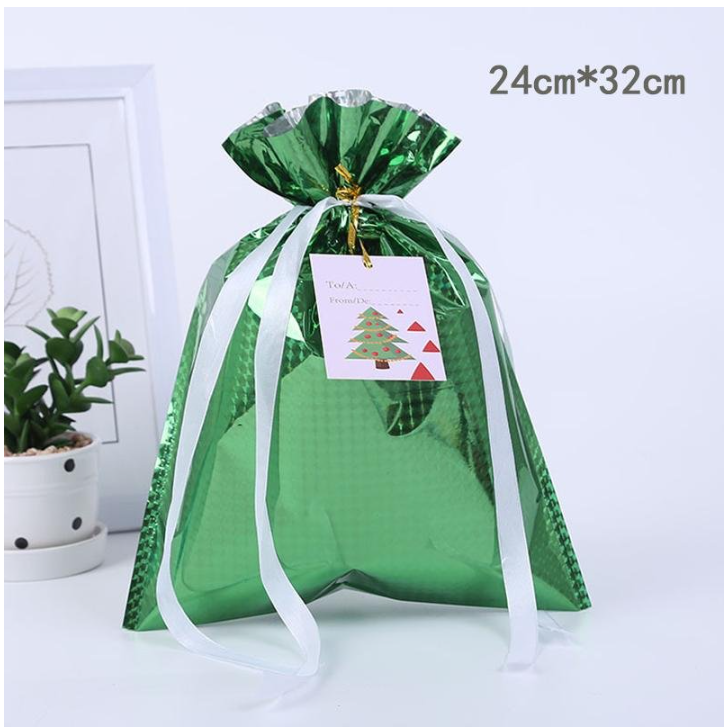 Drawstring Christmas Gift Bags