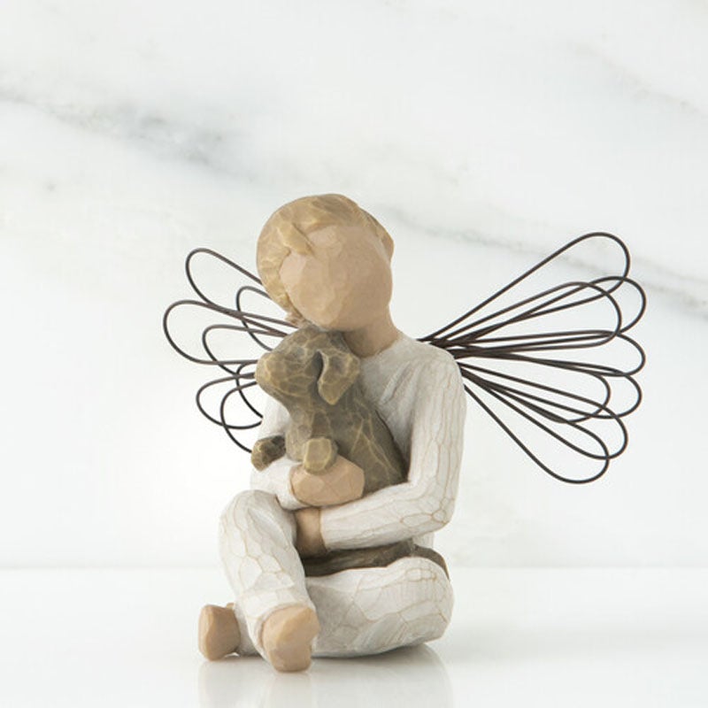 Comfort Puppy Sculpture Angel of Friendship
