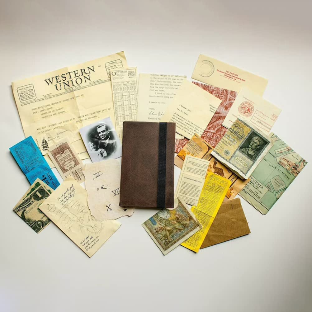 Indiana Jones Grail Diary Classic Movie Prop Replica Collection Cosplay Vintage Leather Writing Journal Notebook Movie Fans Gift