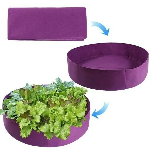 Fabric Raised Planting Bed - Just Unfold Fill and Grow