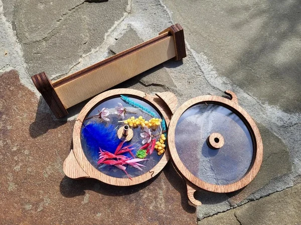 Natural Wood Kaleidoscope